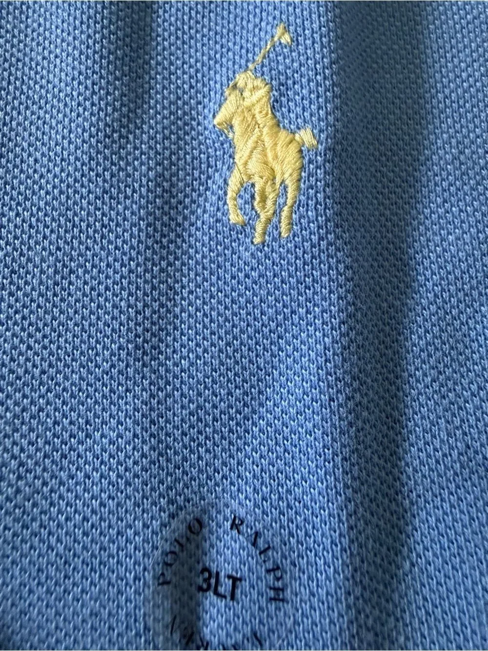 Polo Ralph Lauren Men’s Iconic Mesh Polo Shirt Bristol Blue 3XLT Big & Tall NWT